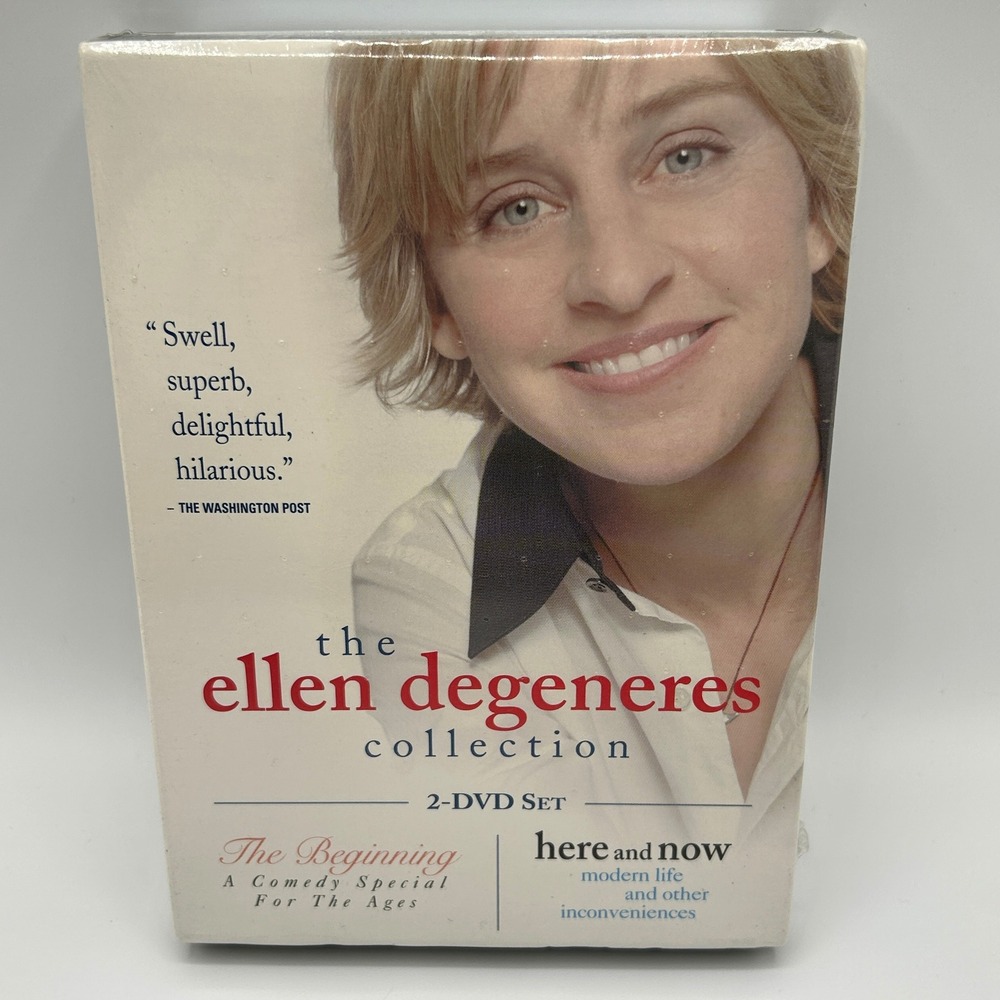 The Ellen DeGeneres Collection 2 DVD Set Stand Up Comedy HBO 2005 NEW SEALED‎